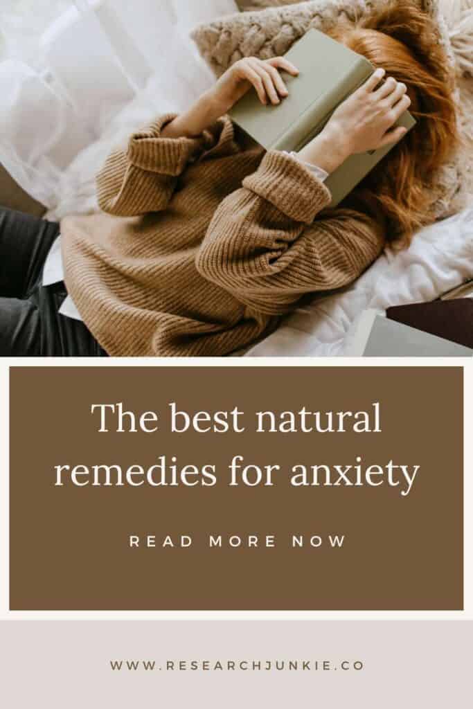 The best natural remedies for anxiety