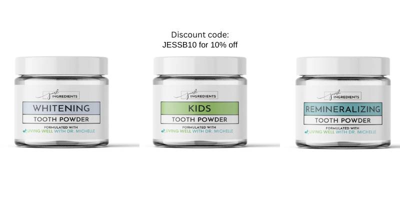 non toxic tooth powder that helps remineralize your teeth